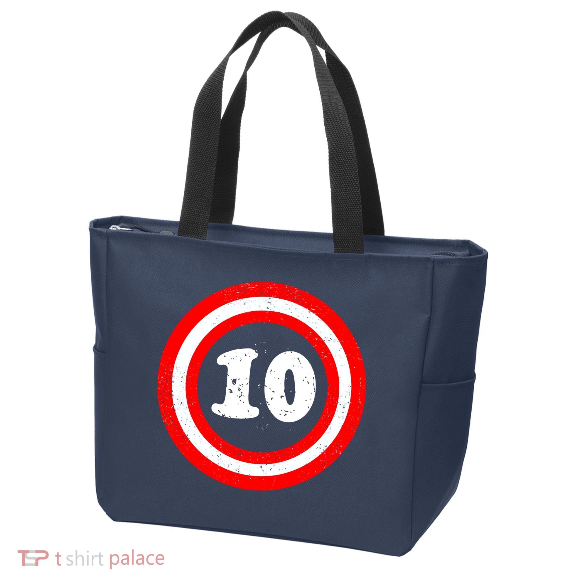 Captain 10th Birthday Tote Bag