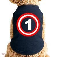 Captain 1st Birthday Doggie Tank thumb 0