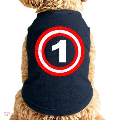 Captain 1st Birthday Doggie Tank