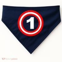 Captain 1st Birthday USA-Made Doggie Bandana thumb 0