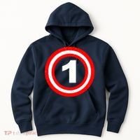 Captain 1st Birthday Hoodie thumb 0