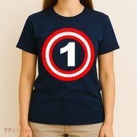 Captain 1st Birthday T-Shirt thumb 4