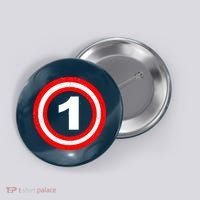 Captain 1st Birthday Button thumb 0