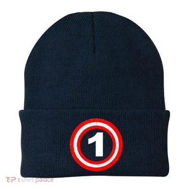 Captain 1st Birthday Beanie