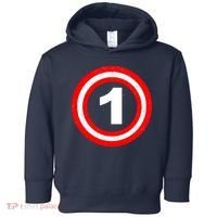 Captain 1st Birthday Toddler Hoodie thumb 0