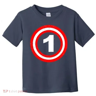 Captain 1st Birthday Toddler T-Shirt