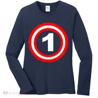 Captain 1st Birthday Women's Long Sleeve Shirt thumb 0