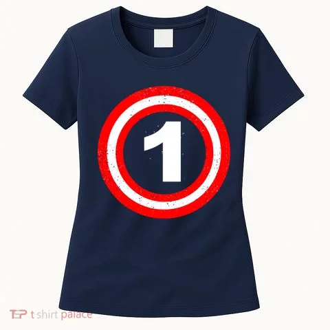 Captain 1st Birthday Women's T-Shirt in the selected color