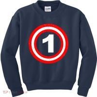 Captain 1st Birthday Kids Sweatshirt thumb 0