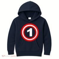 Captain 1st Birthday Kids Hoodie thumb 0