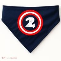 Captain 2nd Birthday USA-Made Doggie Bandana thumb 0