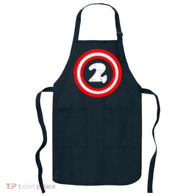Captain 2nd Birthday Apron