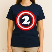 Captain 2nd Birthday T-Shirt thumb 4