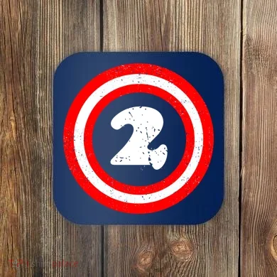 Captain 2nd Birthday Coaster