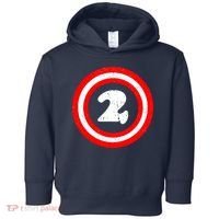Captain 2nd Birthday Toddler Hoodie thumb 0