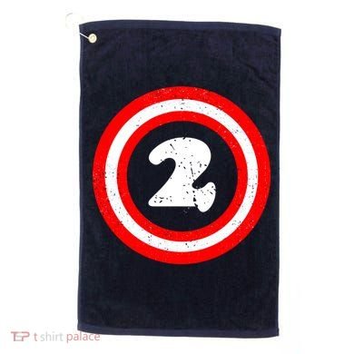 Captain 2nd Birthday Golf Towel