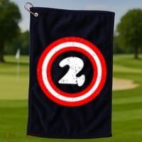 Captain 2nd Birthday Golf Towel thumb 1
