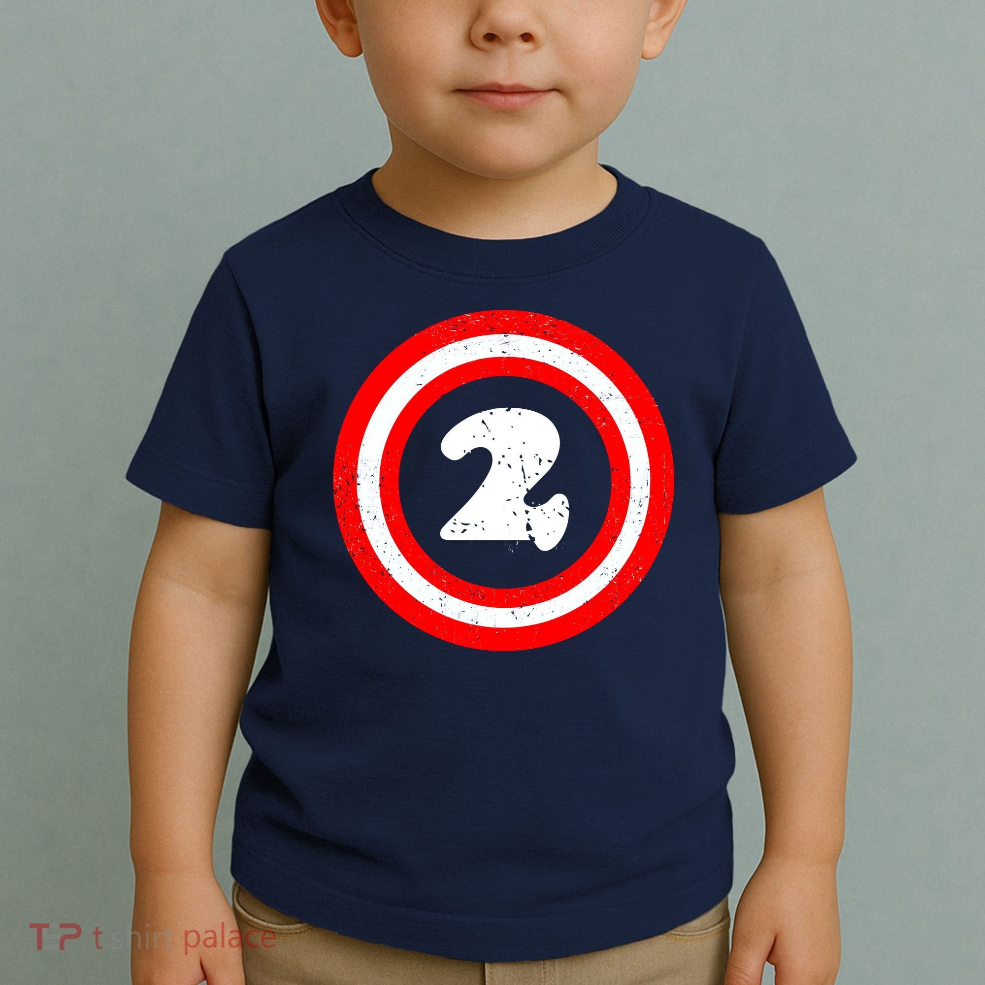 Captain 2nd Birthday Toddler T-Shirt