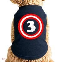 Captain 3rd Birthday Doggie Tank thumb 0