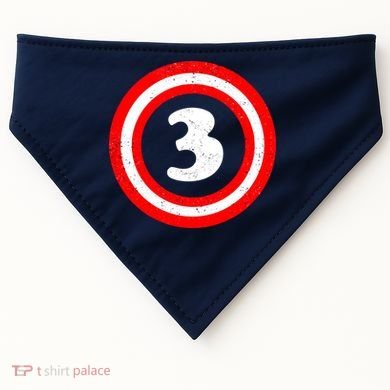 Captain 3rd Birthday USA-Made Doggie Bandana