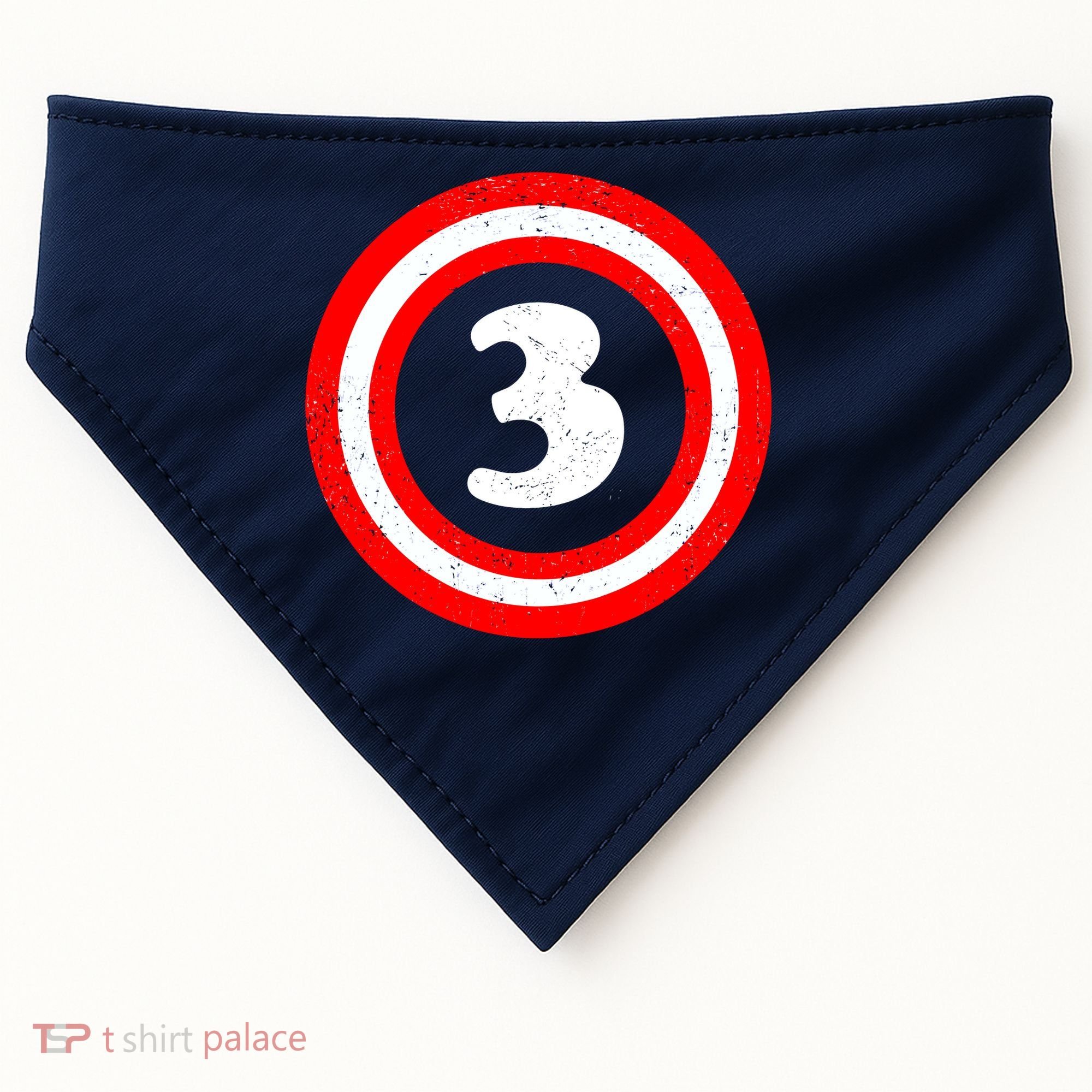 Captain 3rd Birthday USA-Made Doggie Bandana