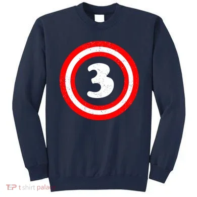 Captain 3rd Birthday Sweatshirt