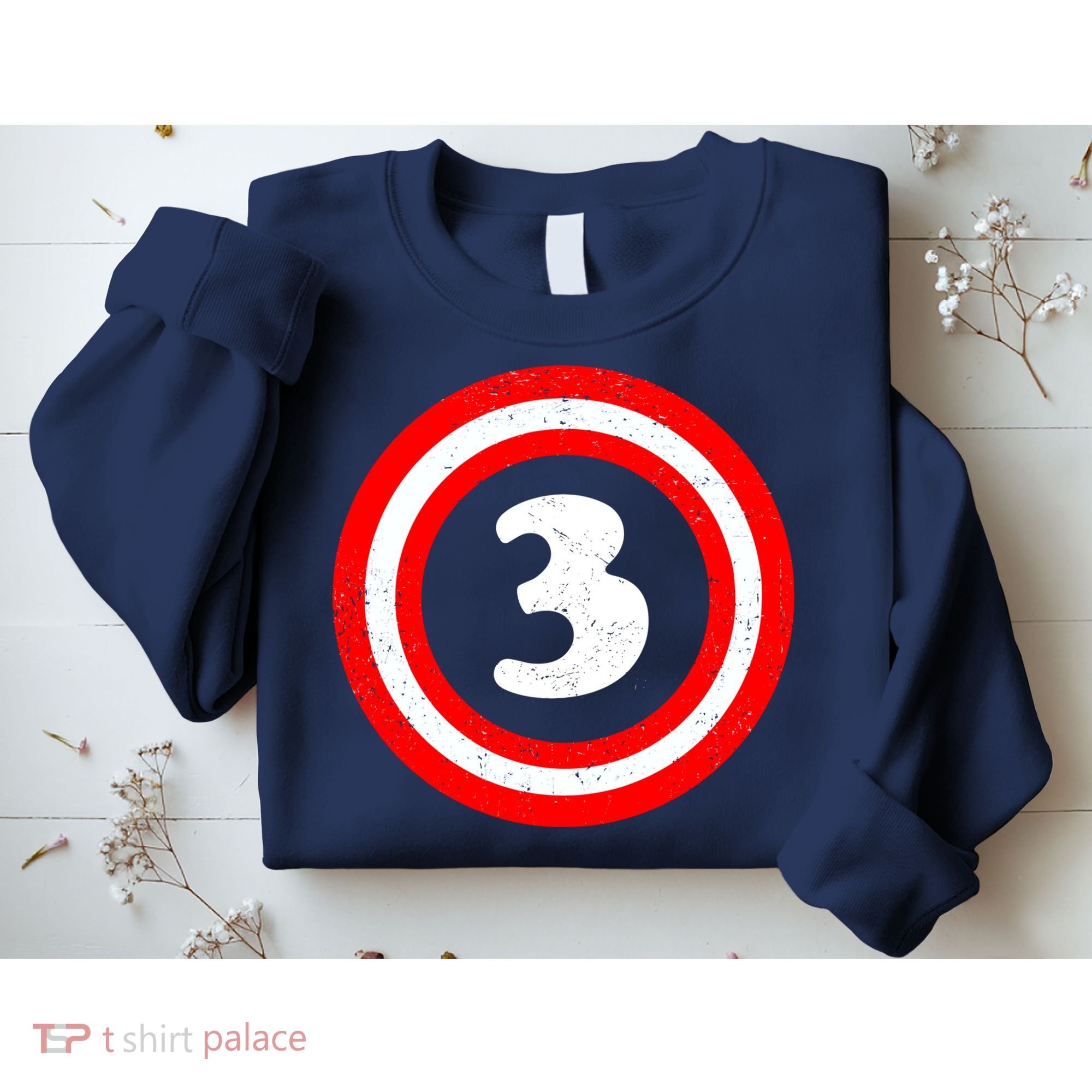 Captain 3rd Birthday Sweatshirt