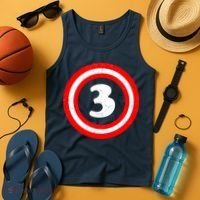 Captain 3rd Birthday Tank Top thumb 4