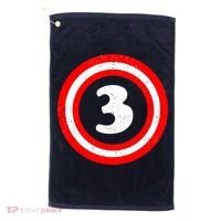 Captain 3rd Birthday Golf Towel thumb 0