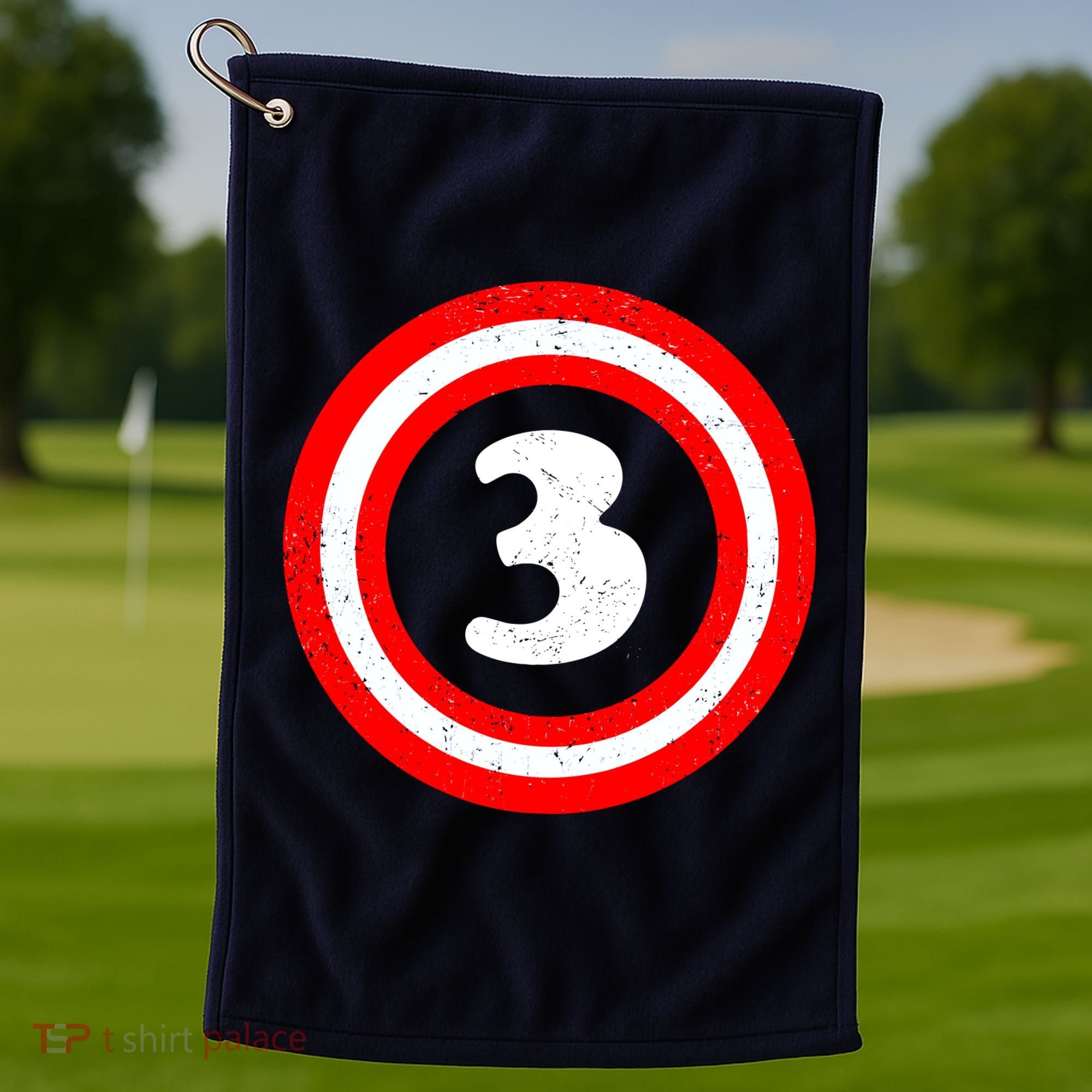Captain 3rd Birthday Golf Towel