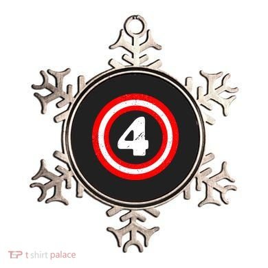 Captain 4th Birthday Ornament