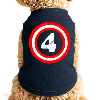 Captain 4th Birthday Doggie Tank