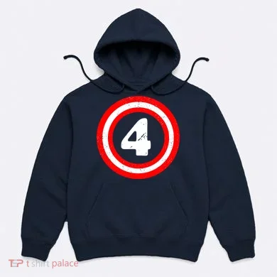 Captain 4th Birthday Hoodie