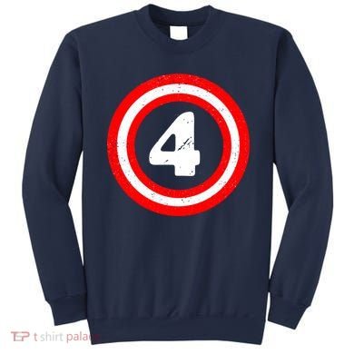 Captain 4th Birthday Sweatshirt