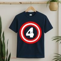 Captain 4th Birthday T-Shirt thumb 2