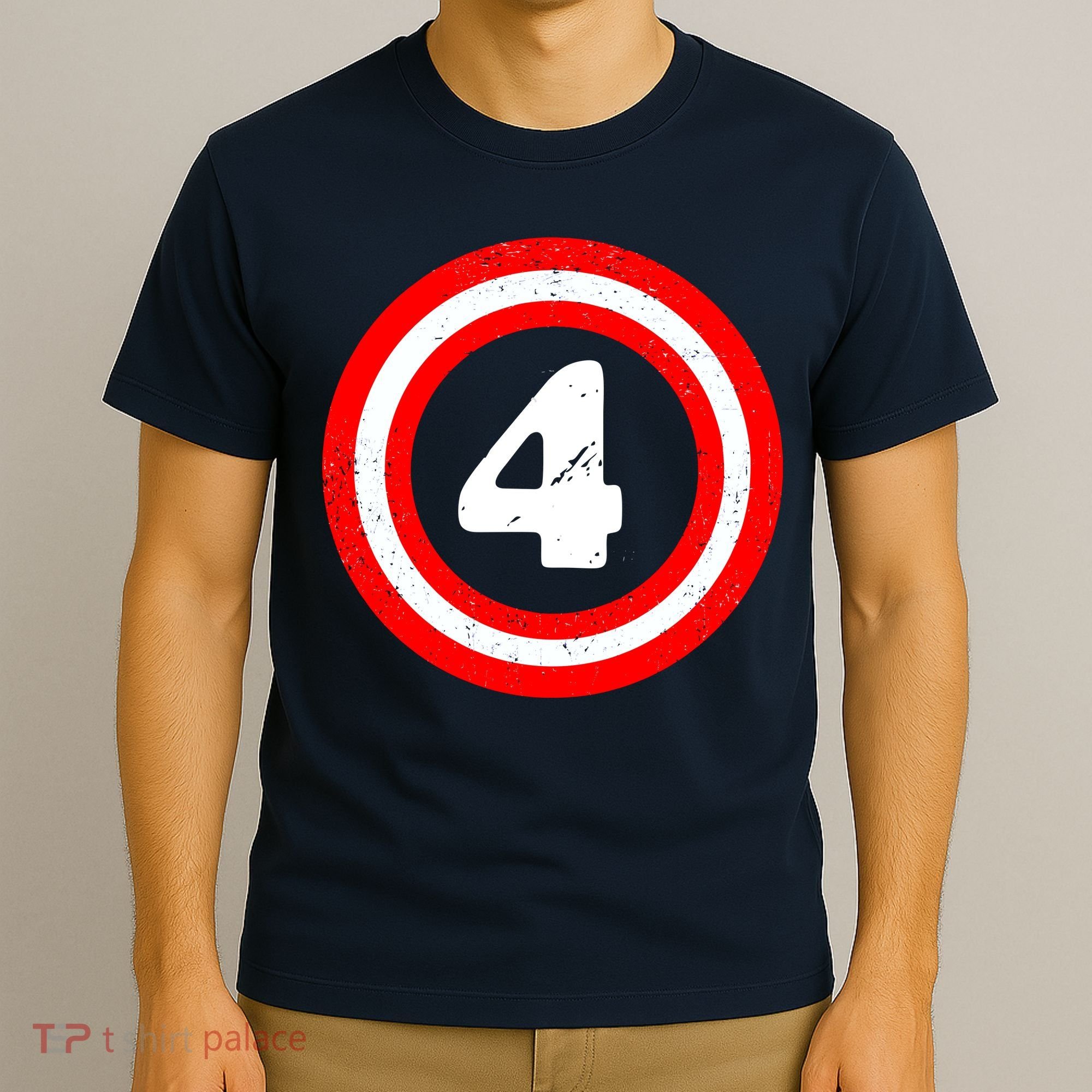 Captain 4th Birthday T-Shirt