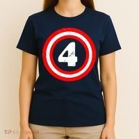 Captain 4th Birthday T-Shirt thumb 4