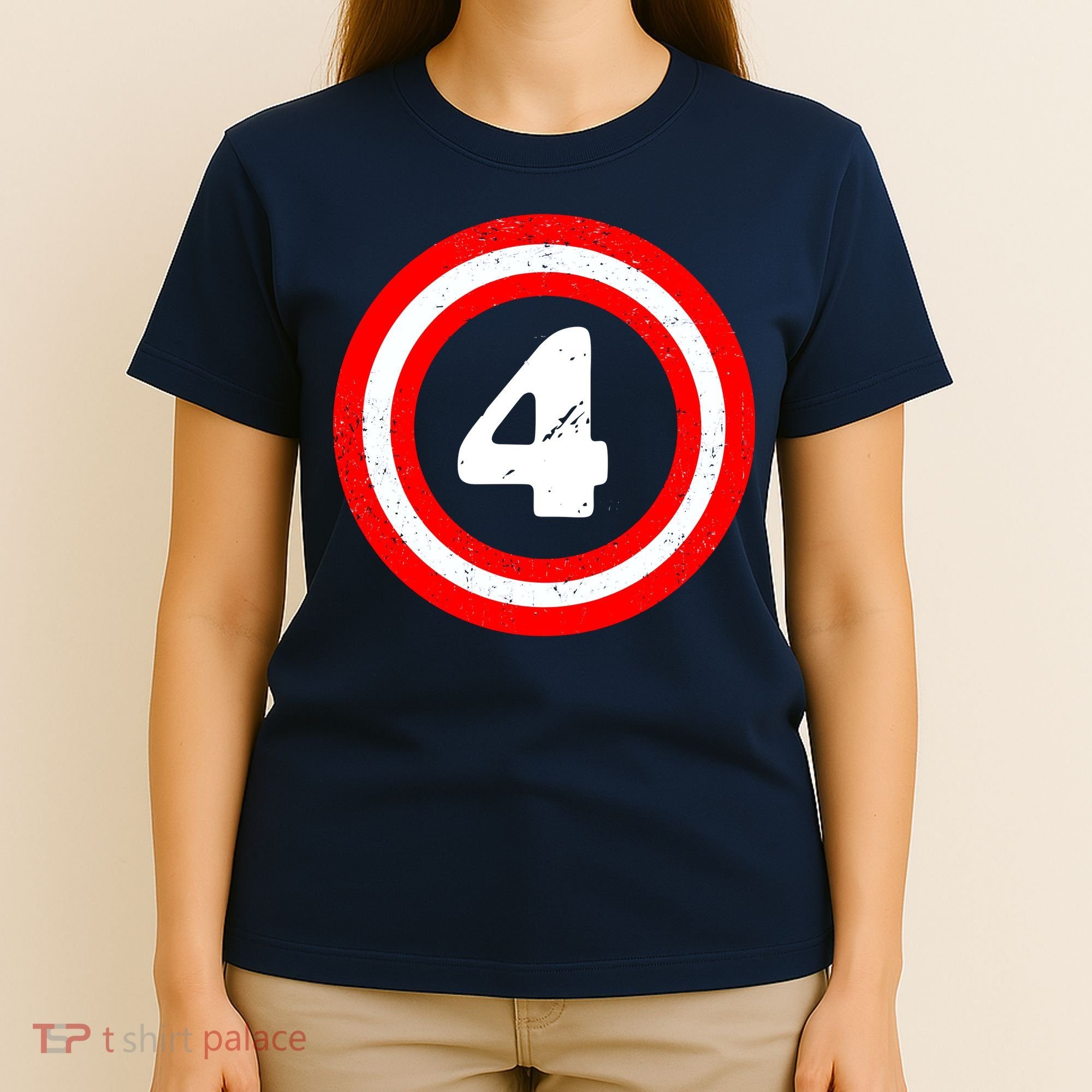 Captain 4th Birthday T-Shirt