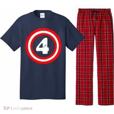 Captain 4th Birthday Pajama Set