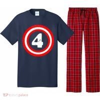 Captain 4th Birthday Pajama Set thumb 0