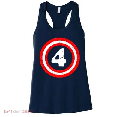 Captain 4th Birthday Women's Tank Top