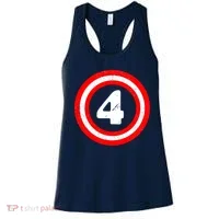 Captain 4th Birthday Women's Tank Top thumb 0