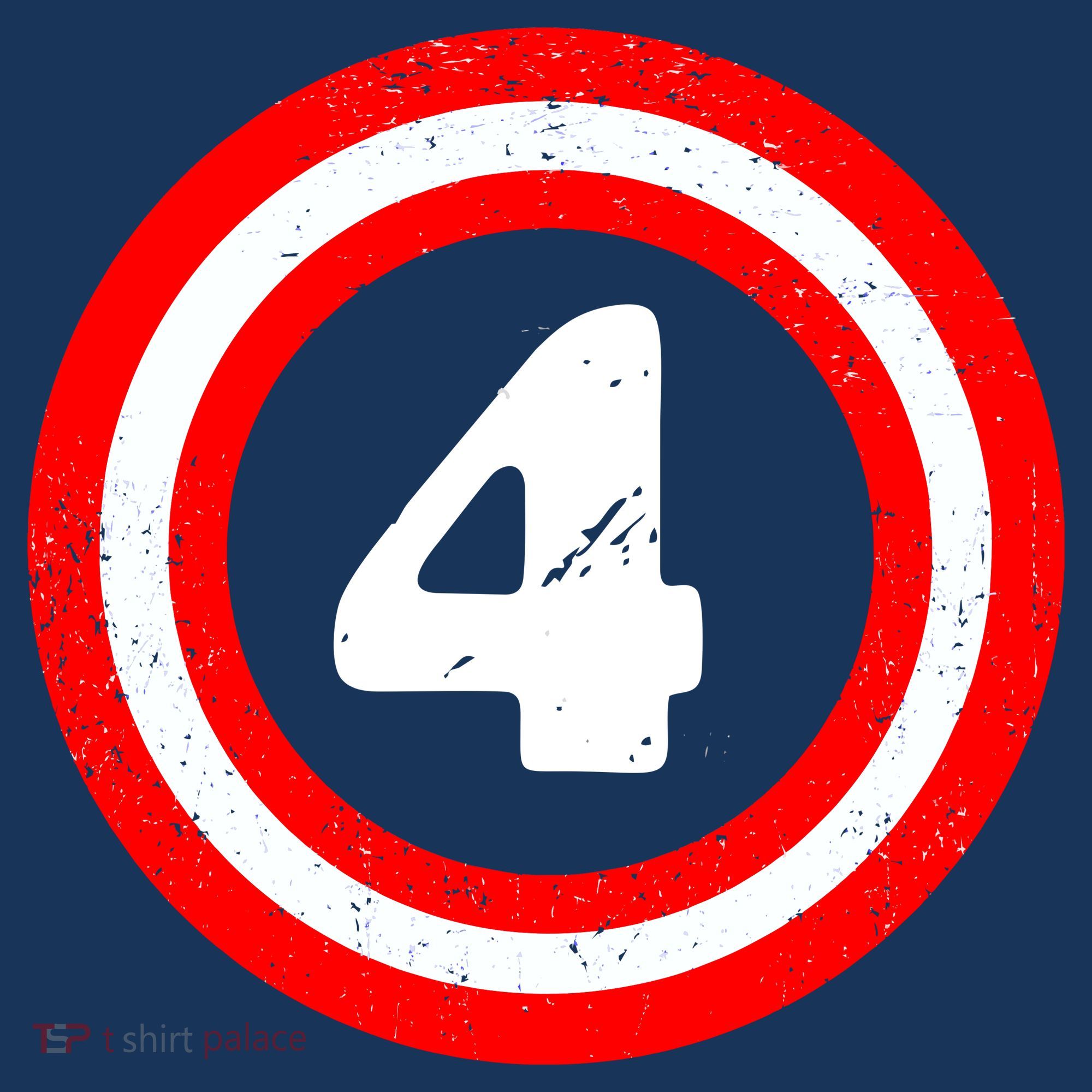 Captain 4th Birthday Golf Towel