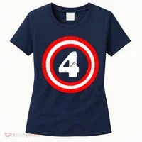 Captain 4th Birthday Women's T-Shirt thumb 0