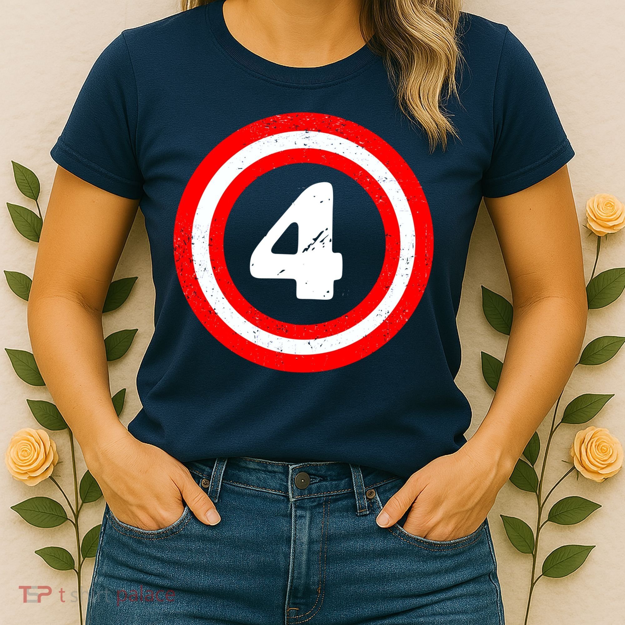 Captain 4th Birthday Women's T-Shirt