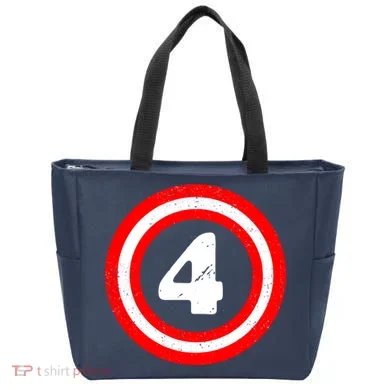 Captain 4th Birthday Tote Bag