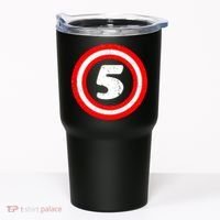 Captain 5th Birthday Tumbler thumb 0
