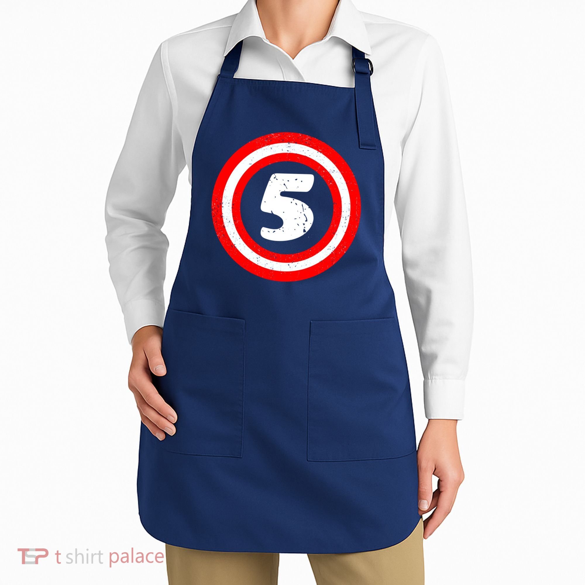 Captain 5th Birthday Apron