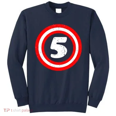 Captain 5th Birthday Sweatshirt