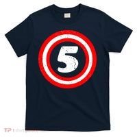 Captain 5th Birthday T-Shirt thumb 0